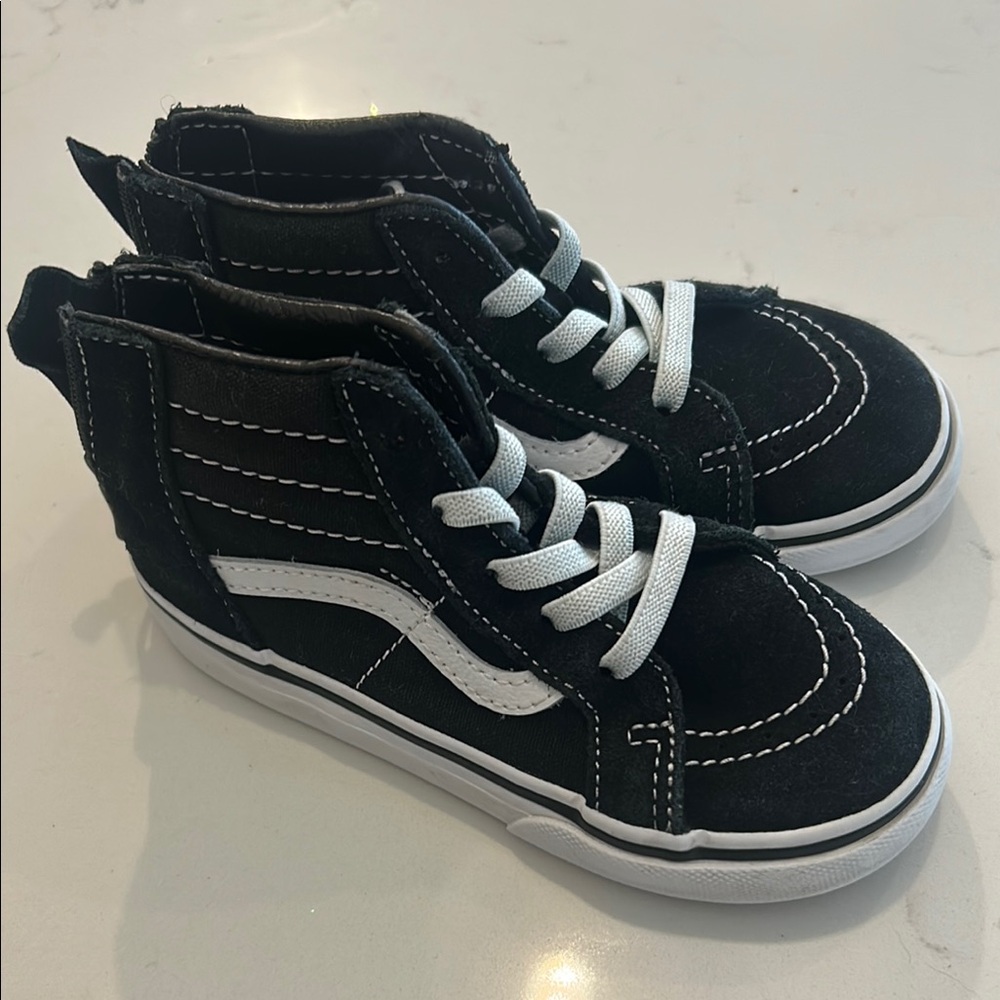 Vans Black and White Old Skool Sneakers